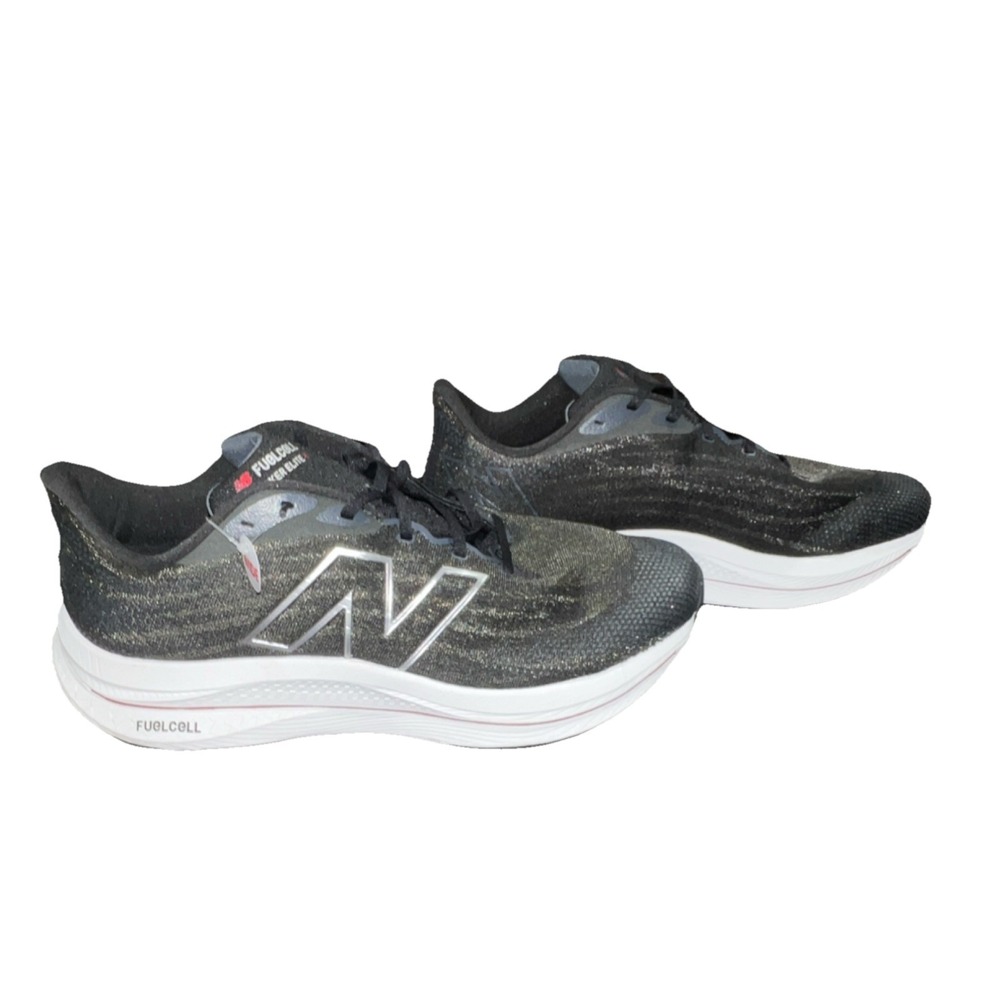 26N8/MWWKELB1/New Balance  Walker Elite Black Silver Mesh Wide Men's Sneaker - Picture 6 of 12